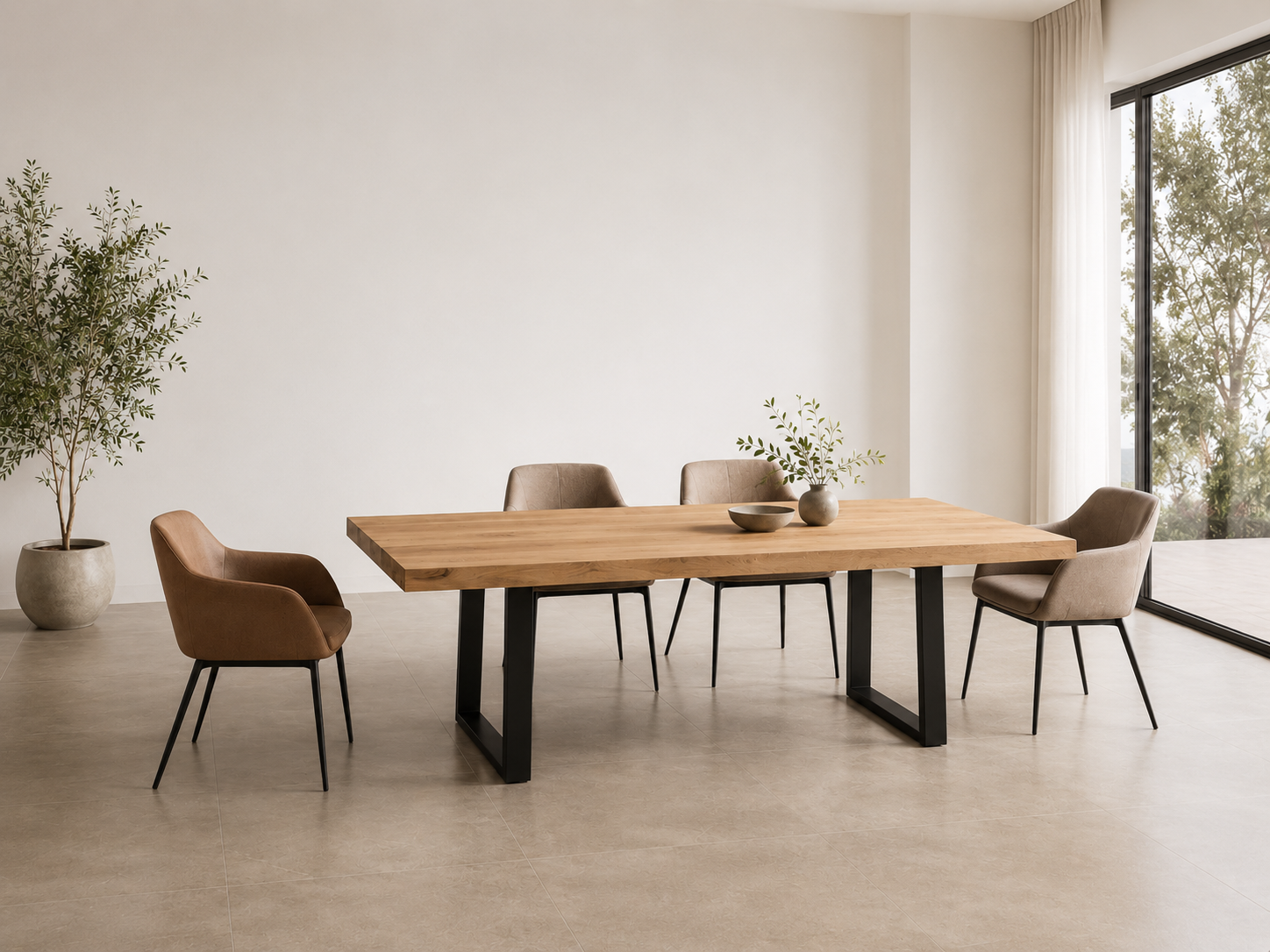 Esszimmer mit Tisch und Stühlen von Mette