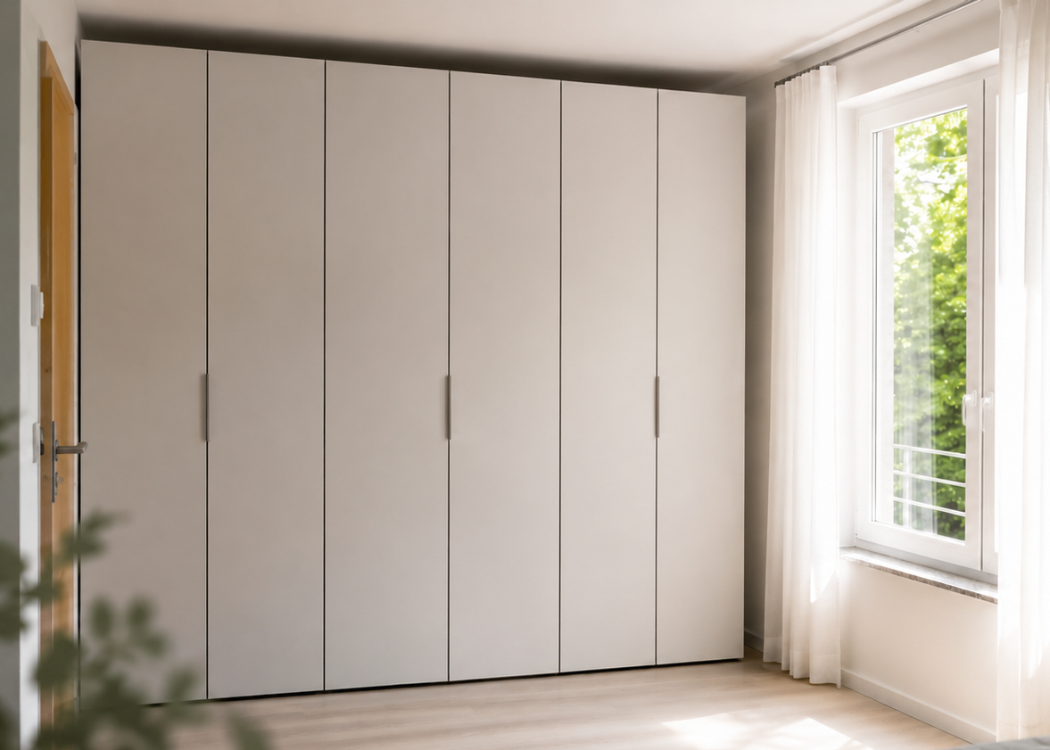 Stauraumlösung für ein Schlafzimmer in Herten