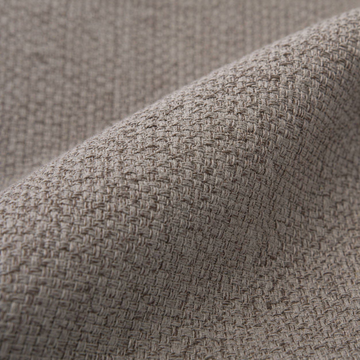 Ecksofa Madison mit Longchair rechts – Stoff Catona Brown