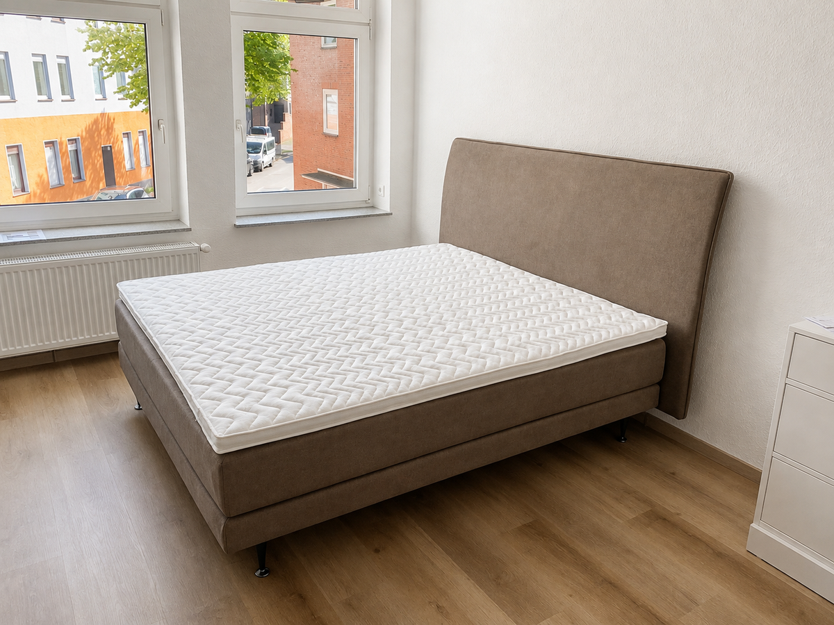 Zwei Schlafzimmer in Gelsenkirchen: Bettlösungen für unterschiedliche Anforderungen