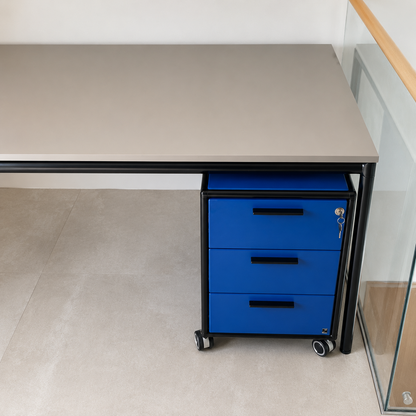 WK Wohnen WK 410 MODULARI Schreibtisch mit Rollcontainer