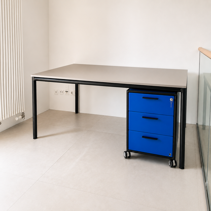 WK Wohnen WK 410 MODULARI Schreibtisch mit Rollcontainer