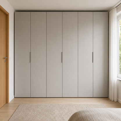 Sudbrock Miria Plus Kleiderschrank in Steingrau und Canagrau