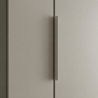 Sudbrock Miria Plus Kleiderschrank in Steingrau und Canagrau
