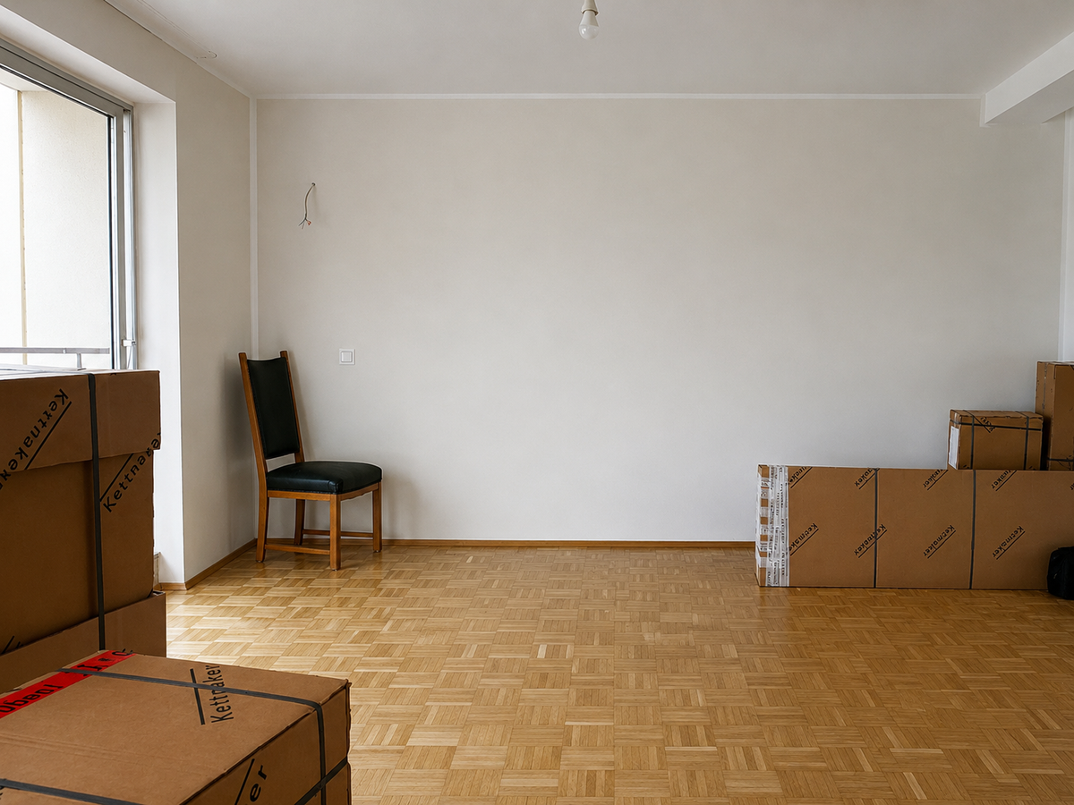 Wohn- und Essbereich in Gelsenkirchen-Buer: Als Gesamtlösung klar gegliedert