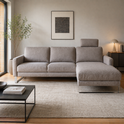 METTE MADISON Ecksofa – 2,5-Sitzer mit Longchair rechts
