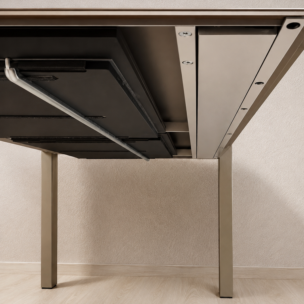 WILLISAU PRATO Ausziehtisch mit integrierter Erweiterung auf ca. 265 cm