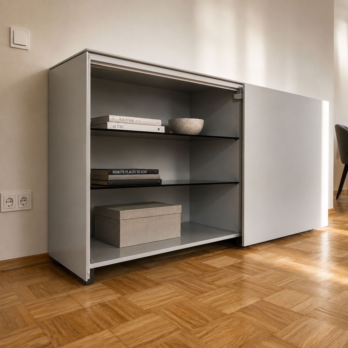 Kettnaker SOMA Sideboard mit zwei großformatigen Schiebetüren
