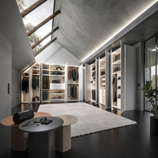 WK 121 LUGANO Eckkleiderschrank – realisierte Referenzausführung