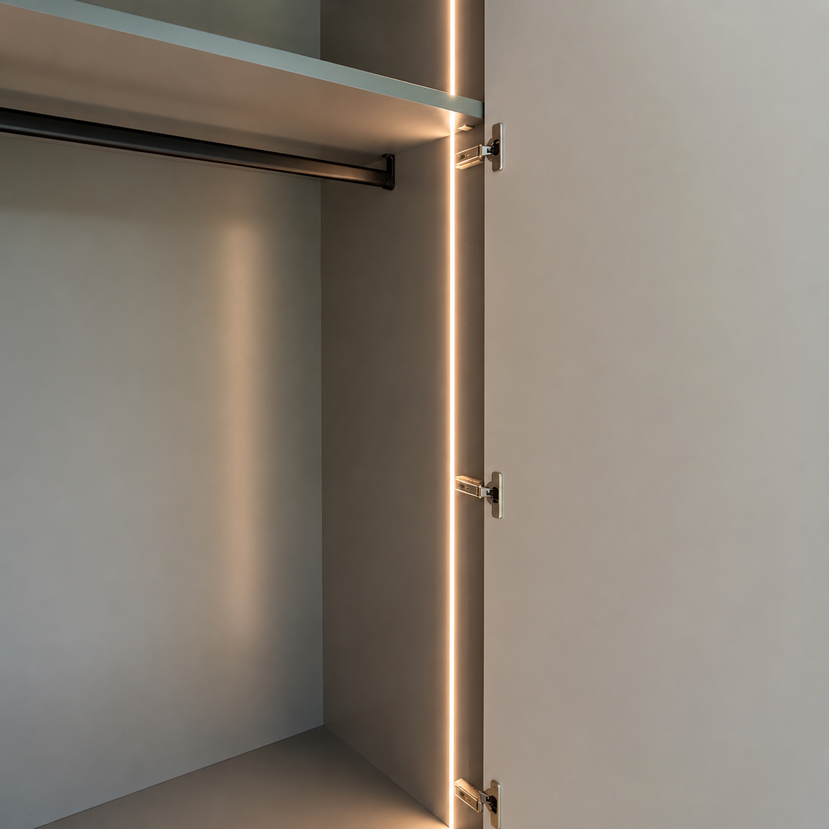 WK Wohnen WK 121 LUGANO Eckkleiderschrank – Stauraumlösung mit Schubkästen