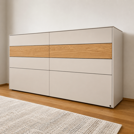 WK 420 VIVA Sideboard in Kaschmir und Ethno Eiche