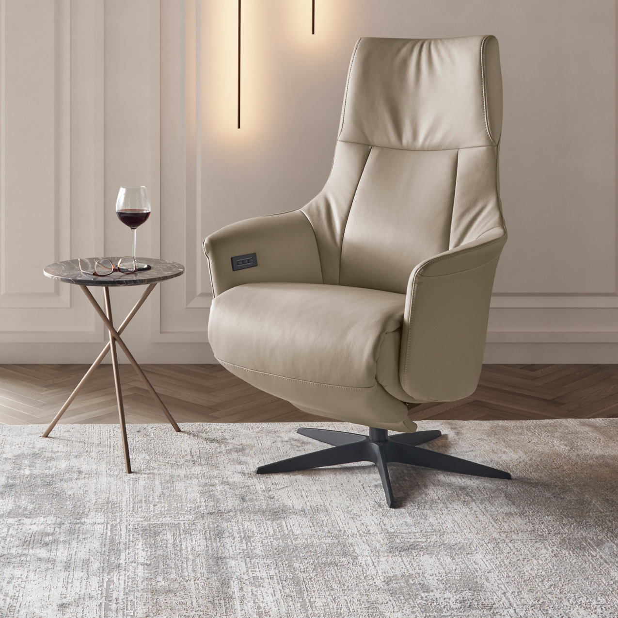 Relaxsessel WK 689 SANO mit Aufstehhilfe – 2 Motoren | Premium Komfort